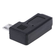 Adattatore da Mini USB femmina a Micro USB maschio da 90 gradi