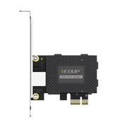 EDUP EP-9635C Scheda di rete cablata per giochi Gigabit da 2,5 Gbps Adattatore di rete Ethernet adattivo per espansione porta Internet ad alta velocità da 2500 M
