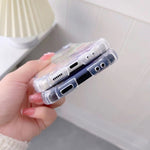 Custodia TPU glitter per Samsung Galaxy Z Flip3 e Z Flip4