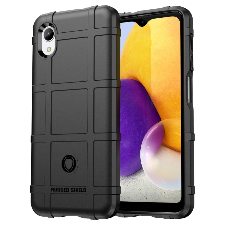 Per Samsung Galaxy A22e Custodia per telefono in TPU antiurto a copertura totale