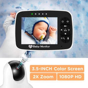 SM935 Schermo LCD da 3,5 pollici Wireless Video Baby Monitor Visione notturna Telecamera IP audio bidirezionale, SM935