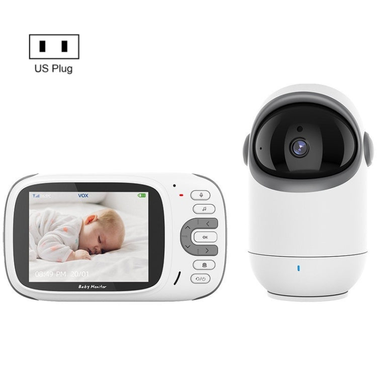 VB802 3.2 pollici Baby Monitor Wireless Videocamera digitale rotante, VB802