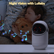VB802 3.2 pollici Baby Monitor Wireless Videocamera digitale rotante, VB802