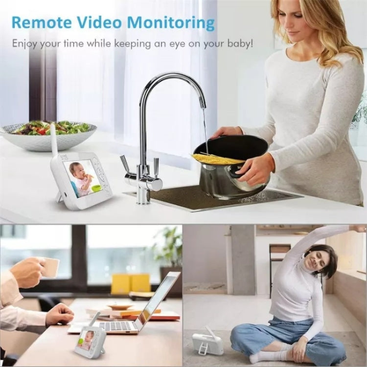 Baby Monitor Video Wireless DY55A con Schermo 5 Pollici
