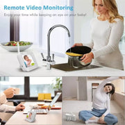 DY55A Built-in Ninne Nanne Video Babyphone Schermo da 5 pollici Digital Wireless Baby Monitor Camera, DY55A