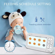 DY55A Built-in Ninne Nanne Video Babyphone Schermo da 5 pollici Digital Wireless Baby Monitor Camera, DY55A