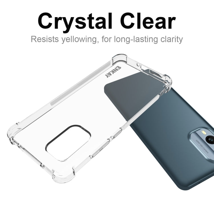 Custodia trasparente TPU per Nokia X30 5G