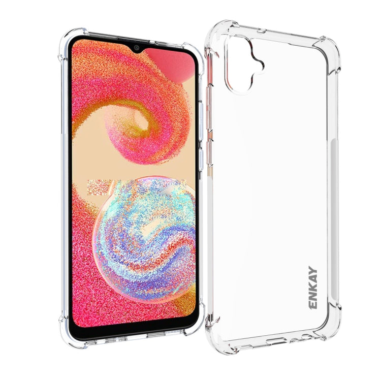 Custodia per telefono antiurto in TPU trasparente ENKAY Hat-Prince, For Samsung Galaxy A04e 4G, For Samsung Galaxy A34, For Samsung Galaxy A54 5G