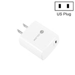 PD11 Mini caricatore rapido USB-C / Type-C 20W a porta singola PD3.0 per serie iPhone / iPad, spina americana, US Plug