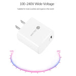 PD11 Mini caricatore rapido USB-C / Type-C 20W a porta singola PD3.0 per serie iPhone / iPad, spina americana, US Plug