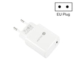 PD11 Mini caricatore rapido USB-C / Type-C da 20 W a porta singola PD3.0 per serie iPhone / iPad, spina europea, EU Plug
