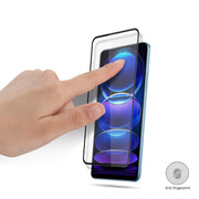 Per Xiaomi Redmi Note 12 mocolo 2.5D Full Glue in vetro temperato con pellicola completa, For Xiaomi Redmi Note 12 China