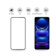 Per Xiaomi Redmi Note 12 Pro mocolo 2.5D Pellicola completa in vetro temperato con colla completa, For Xiaomi Redmi Note 12 Pr
