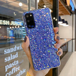 Custodia per telefono in TPU con colla glitter glitterata, For Samsung Galaxy S23 5G, For Samsung Galaxy S23+ 5G, For Samsung Galaxy S23 Ultra 5G