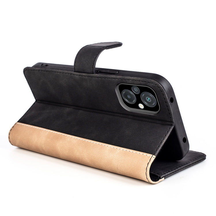 Per Xiaomi Poco M5 4G Custodia per cellulare in pelle con cuciture orizzontali, For Xiaomi Poco M5 4G