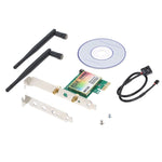 Adattatore WiFi PCI-e dual band 802.11ac 1167Mbps WIE7265 + scheda di rete WLAN Bluetooth 4.2