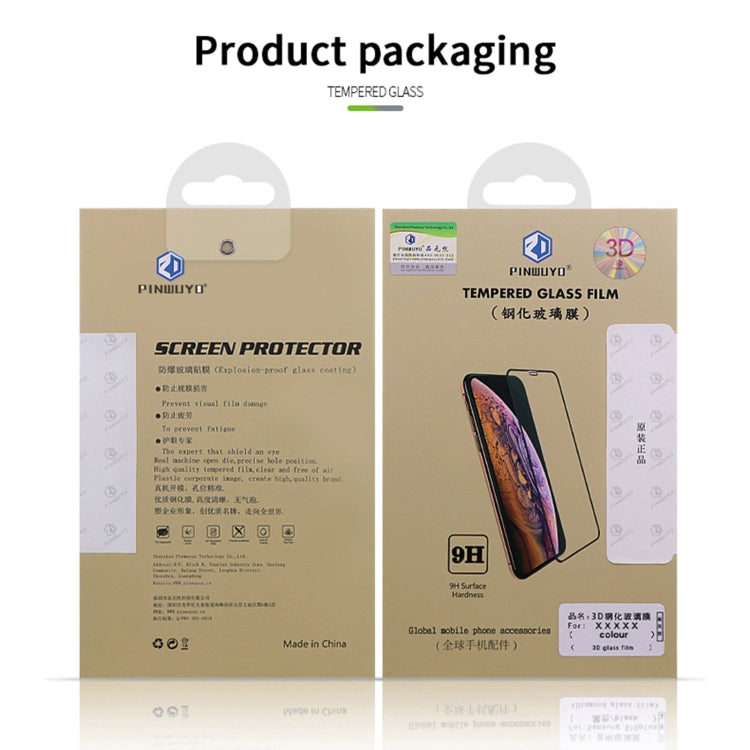 PINWUYO 9H Pellicola in vetro temperato a schermo intero curvo 3D antideflagrante, For Samsung Galaxy A14, For Samsung Galaxy A54, For Samsung Galaxy Xcover6 Pro, For Samsung Galaxy Xcover Pro