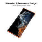 Per Samsung Galaxy S23 Ultra 5G ENKAY Custodia rigida opaca senza cornice per PC, For Samsung Galaxy S23 Ultra 5G