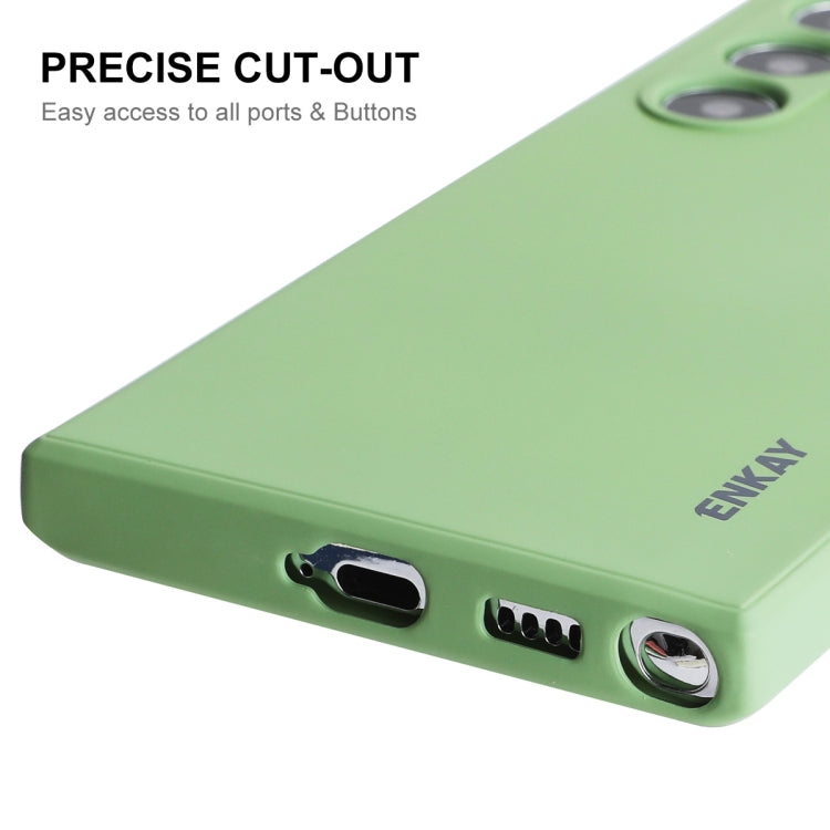 Per Samsung Galaxy S23 Ultra 5G ENKAY Hat-Prince Custodia in silicone morbido antiurto per telefono, For Samsung Galaxy S23 Ultra 5G