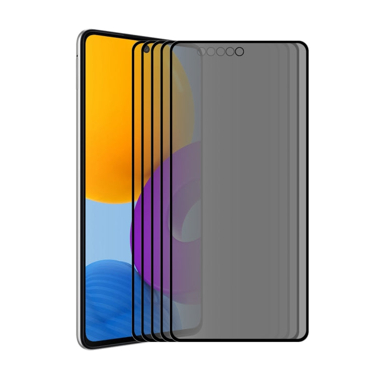 Per Samsung Galaxy A73 ENKAY Pellicola a schermo intero in vetro temperato anti-peeping da 28 gradi, For Samsung Galaxy A73(1pcs), For Samsung Galaxy A73(2pcs), For Samsung Galaxy A73(5pcs)