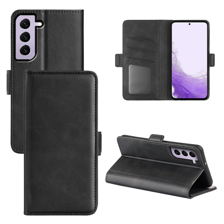 Per Samsung Galaxy S23 5G Custodia in pelle con fibbia magnetica a doppio lato, For Samsung Galaxy S23 5G