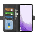 Per Samsung Galaxy S23 5G Custodia in pelle con fibbia magnetica a doppio lato, For Samsung Galaxy S23 5G