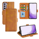 Per Samsung Galaxy S23 5G Custodia in pelle con fibbia magnetica a doppio lato, For Samsung Galaxy S23 5G