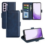 Per Samsung Galaxy S23 5G Custodia in pelle con fibbia magnetica a doppio lato, For Samsung Galaxy S23 5G