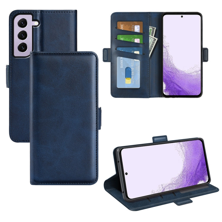 Per Samsung Galaxy S23 5G Custodia in pelle con fibbia magnetica a doppio lato, For Samsung Galaxy S23 5G