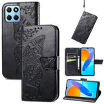 Custodia per telefono in pelle goffrata farfalla amore fiore, For Honor X8 5G, For Infinix Note 11, For Xiaomi Poco M5