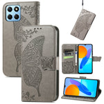 Custodia per telefono in pelle goffrata farfalla amore fiore, For Honor X8 5G, For Infinix Note 11, For Xiaomi Poco M5