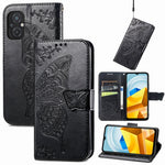 Custodia per telefono in pelle goffrata farfalla amore fiore, For Honor X8 5G, For Infinix Note 11, For Xiaomi Poco M5