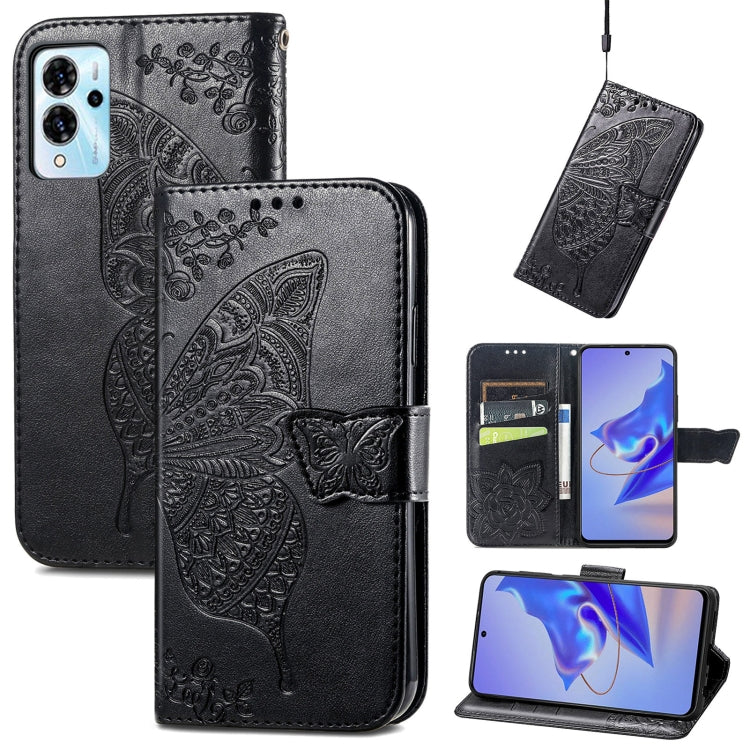 Custodia per telefono in pelle goffrata farfalla amore fiore, For ZTE Blade A72 4G, For ZTE Blade V40 Pro, For Huawei Mate 50 Pro