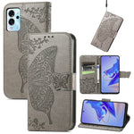 Custodia per telefono in pelle goffrata farfalla amore fiore, For ZTE Blade A72 4G, For ZTE Blade V40 Pro, For Huawei Mate 50 Pro