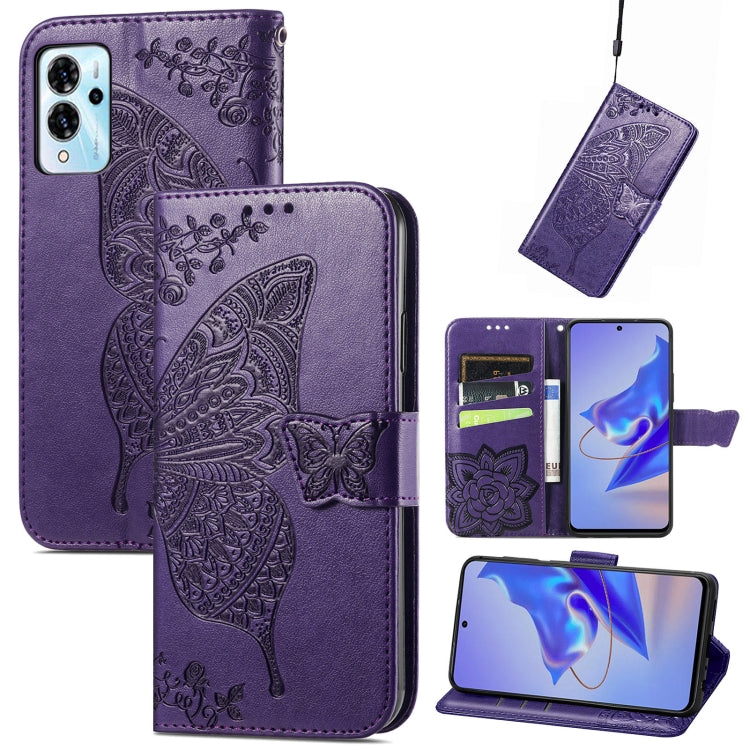 Custodia per telefono in pelle goffrata farfalla amore fiore, For ZTE Blade A72 4G, For ZTE Blade V40 Pro, For Huawei Mate 50 Pro