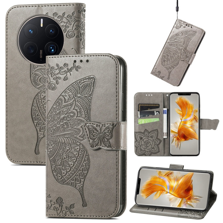 Custodia per telefono in pelle goffrata farfalla amore fiore, For ZTE Blade A72 4G, For ZTE Blade V40 Pro, For Huawei Mate 50 Pro