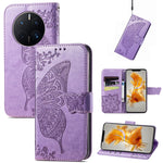 Custodia per telefono in pelle goffrata farfalla amore fiore, For ZTE Blade A72 4G, For ZTE Blade V40 Pro, For Huawei Mate 50 Pro