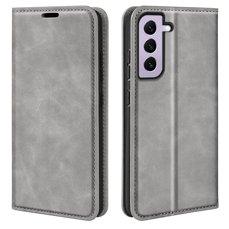 Per Samsung Galaxy S23 5G Custodia per telefono in pelle con aspirazione magnetica retro-pelle, For Samsung Galaxy S23+ 5G, For Samsung Galaxy S23 5G