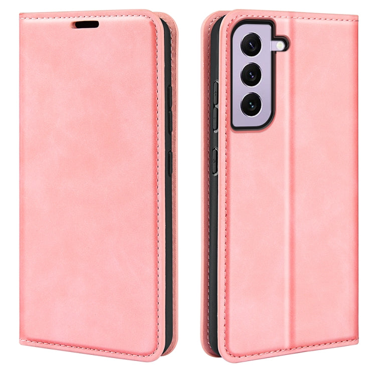 Per Samsung Galaxy S23 5G Custodia per telefono in pelle con aspirazione magnetica retro-pelle, For Samsung Galaxy S23+ 5G, For Samsung Galaxy S23 5G