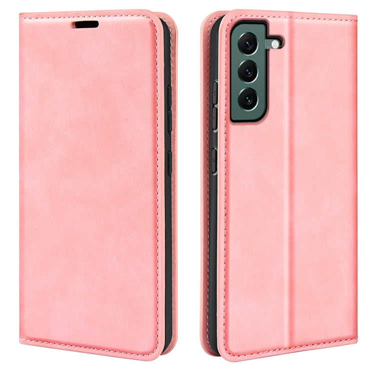 Per Samsung Galaxy S23 + 5G Custodia per telefono in pelle con aspirazione magnetica retro-pelle, For Samsung Galaxy S23 5G, For Samsung Galaxy S23+ 5G