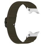 Cinturino per orologio con fibbia nera elasticizzata in nylon, For Samsung Galaxy Watch 5 Pro 45mm, For Samsung Galaxy Watch 5 44mm, For Samsung Galaxy Watch 5 40mm, For Samsung Galaxy Watch 4 44mm