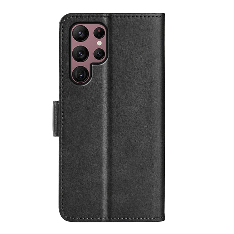 Per Samsung Galaxy S23 Ultra 5G Custodia in pelle con fibbia magnetica a doppio lato, For Samsung Galaxy S23 Ultra 5G