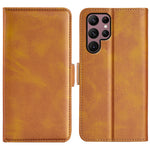 Per Samsung Galaxy S23 Ultra 5G Custodia in pelle con fibbia magnetica a doppio lato, For Samsung Galaxy S23 Ultra 5G