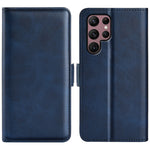 Per Samsung Galaxy S23 Ultra 5G Custodia in pelle con fibbia magnetica a doppio lato, For Samsung Galaxy S23 Ultra 5G