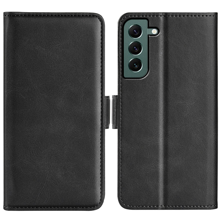 Per Samsung Galaxy S23 + 5G Custodia in pelle con fibbia magnetica a doppio lato, For Samsung Galaxy S23+ 5G