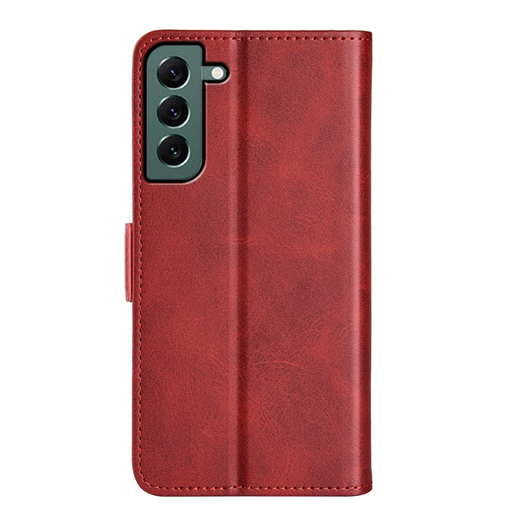Per Samsung Galaxy S23 + 5G Custodia in pelle con fibbia magnetica a doppio lato, For Samsung Galaxy S23+ 5G