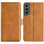 Per Samsung Galaxy S23 + 5G Custodia in pelle con fibbia magnetica a doppio lato, For Samsung Galaxy S23+ 5G