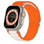 Cinturino in nylon bicolore, For Apple Watch Series 8&7 41mm/SE 2&6&SE&5&4 40mm