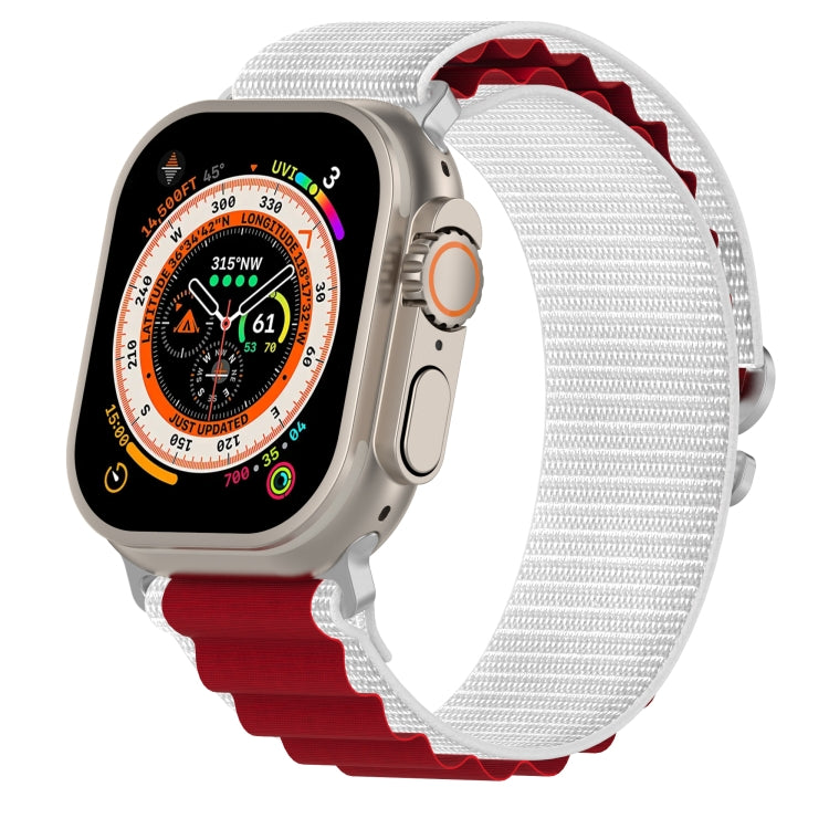 Cinturino in nylon bicolore, For Apple Watch Series 8&7 41mm/SE 2&6&SE&5&4 40mm