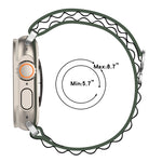 Cinturino in nylon bicolore, For Apple Watch Series 8&7 41mm/SE 2&6&SE&5&4 40mm